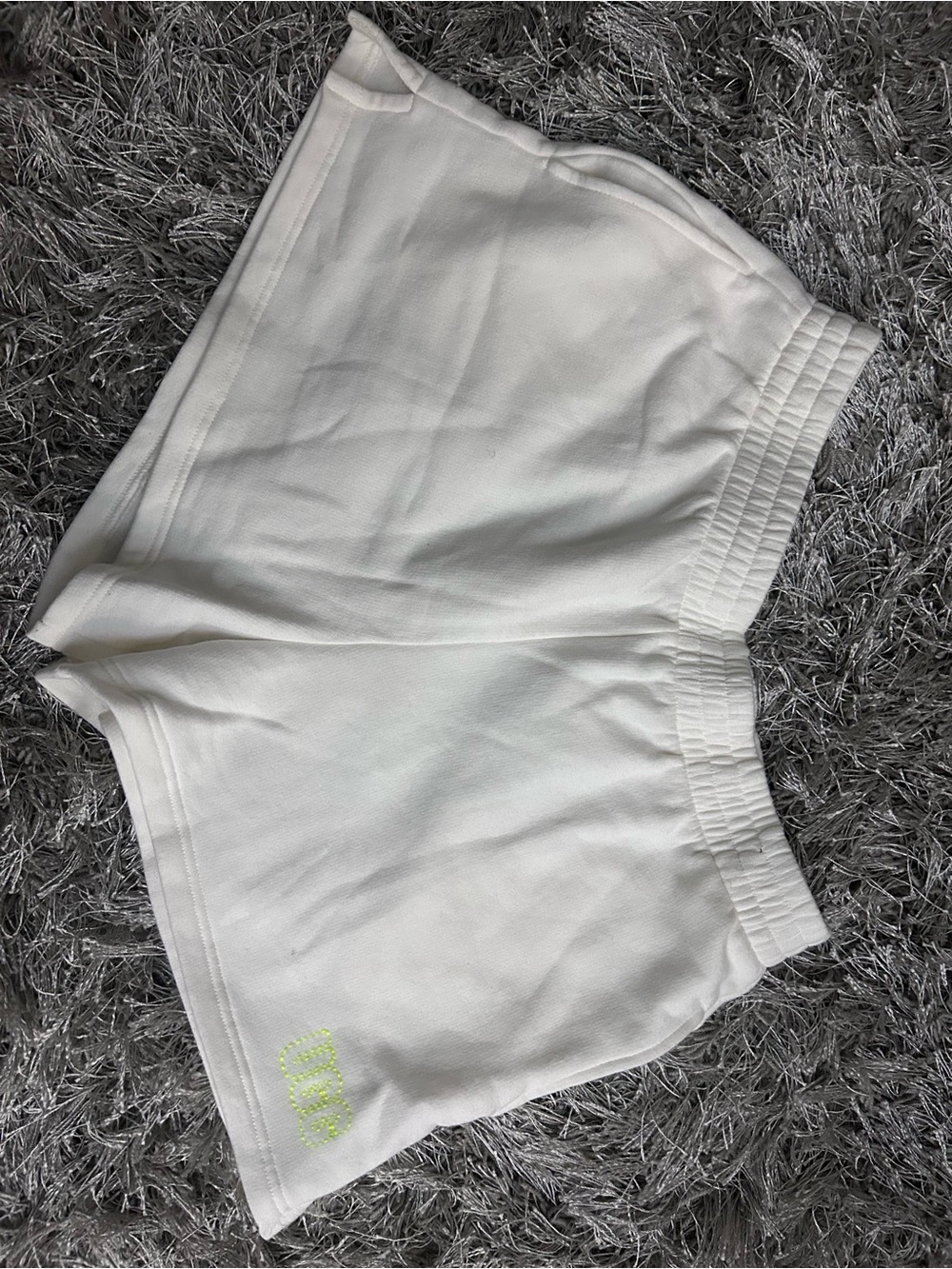 UGG White Elastic Waist Shorts